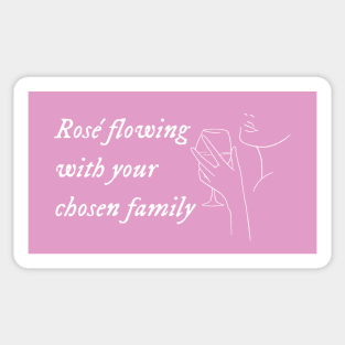 Rose Flowing Sticker